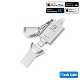 Memoria USB 3 en 1 para realizar copias de seguridad de fotos, vídeos y contactos