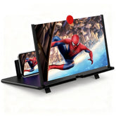Foldable 12-Inch Phone Screen Magnifier Stand for Home Entertainment