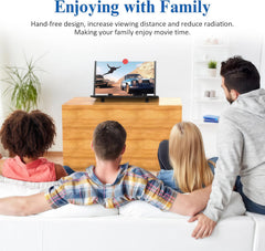 Foldable 12-Inch Phone Screen Magnifier Stand for Home Entertainment