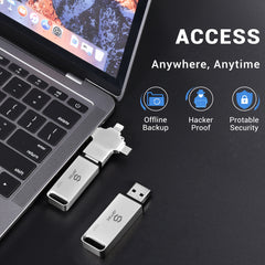 Copia de seguridad automática de la unidad flash USB para todos los dispositivos 4 en 1 