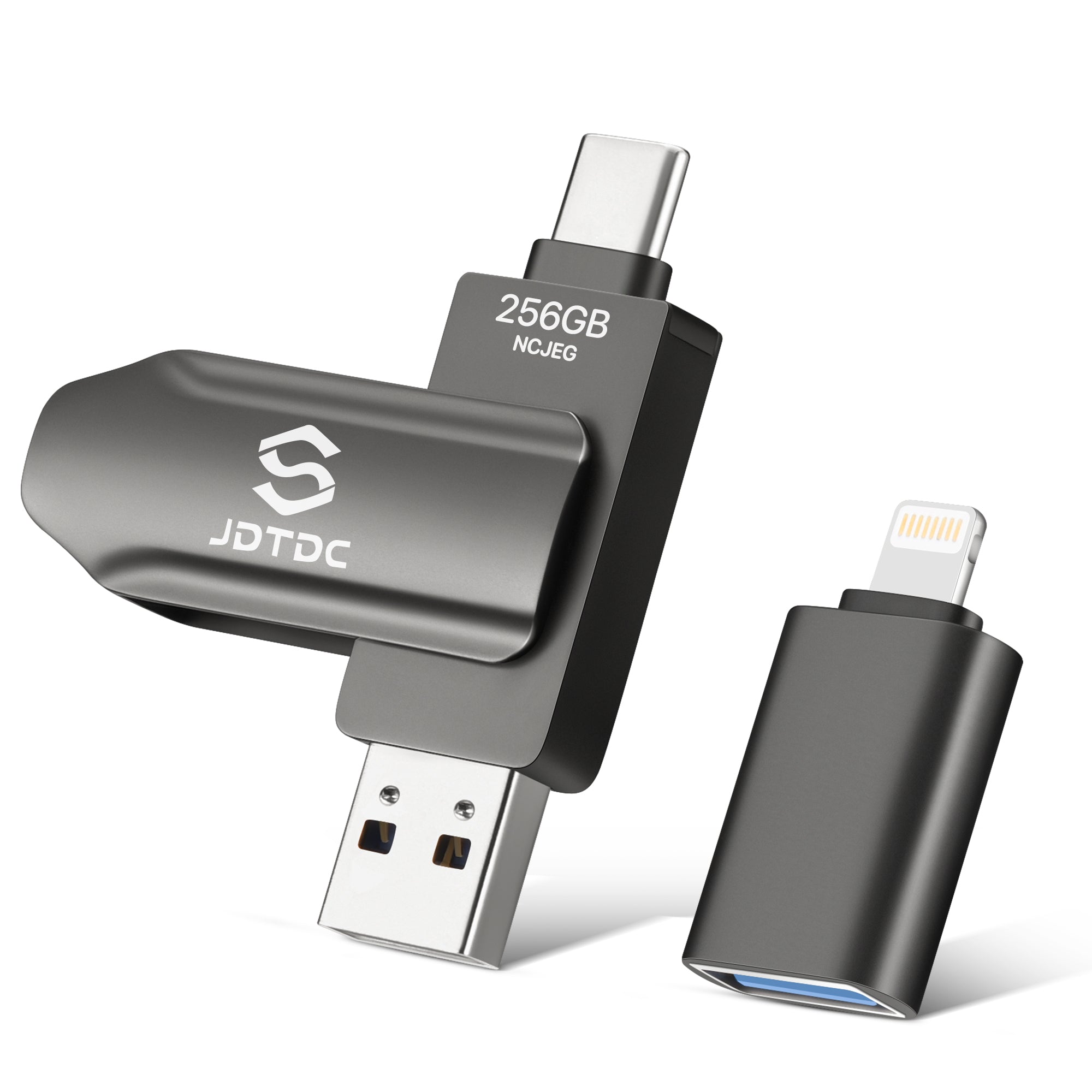 すべてのデバイスに対応する 3 in 1 自動バックアップ USB フラッシュドライブ