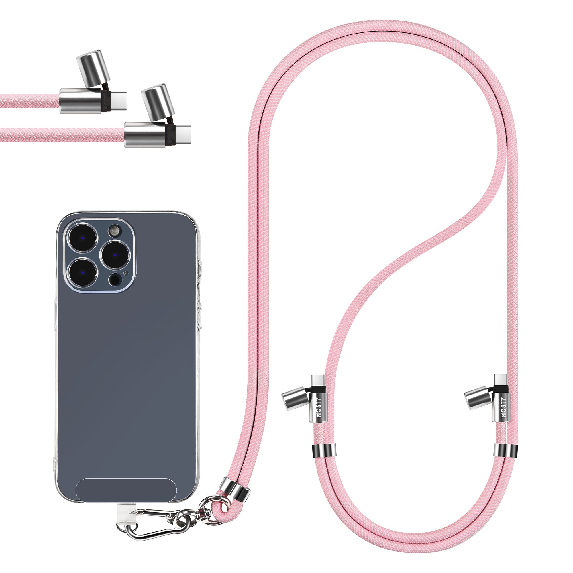 FAST CHARGING LANYARD Cable Type C- USB C Charging Cord