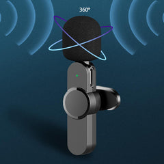 Wireless Lavalier Microphones for iPhone iPad