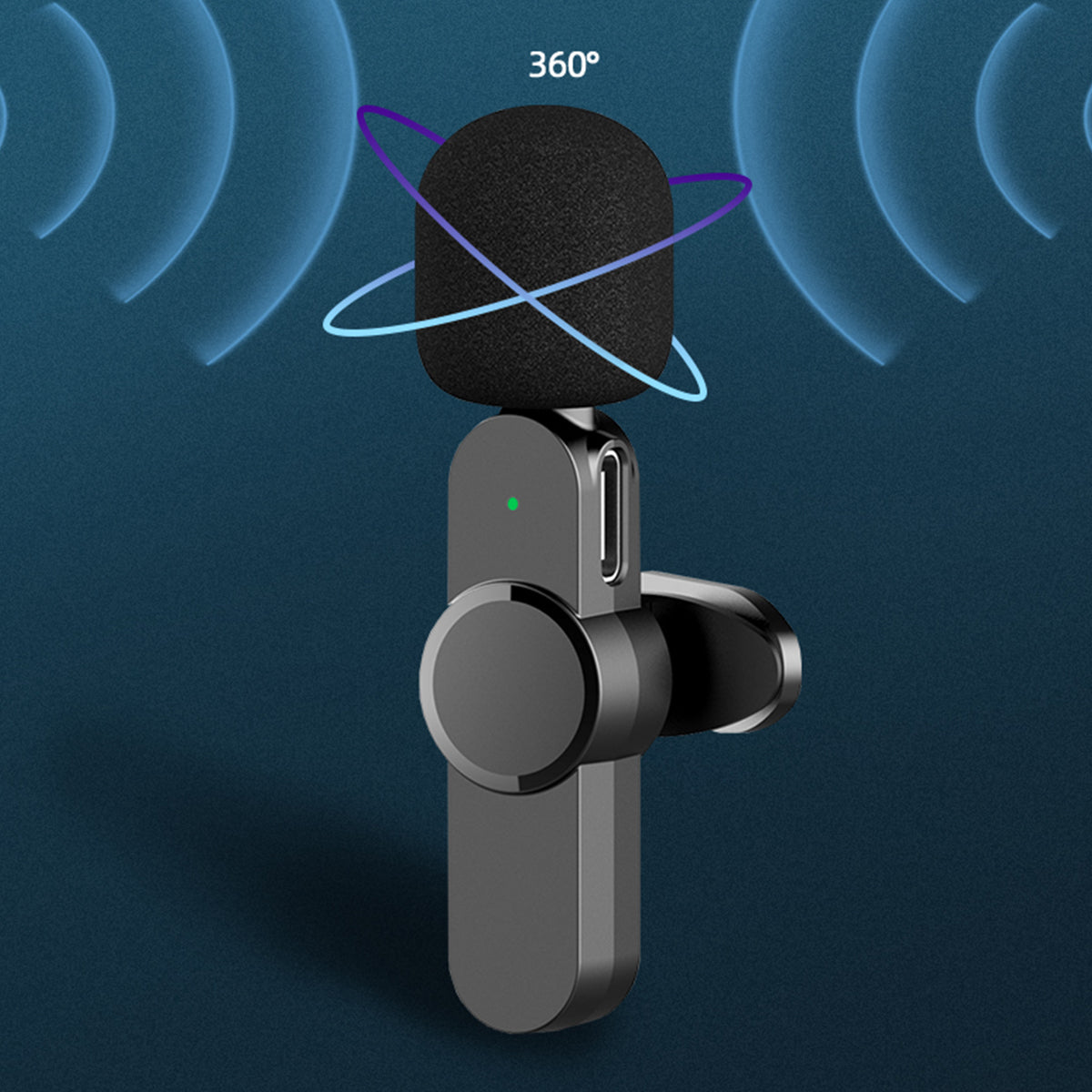 Wireless Lavalier Microphones for USB C Devices